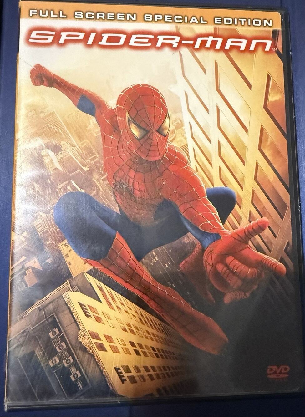 Spider-Man (DVD, 2002, 2-Disc Set, Special Edition Full Frame) Tested